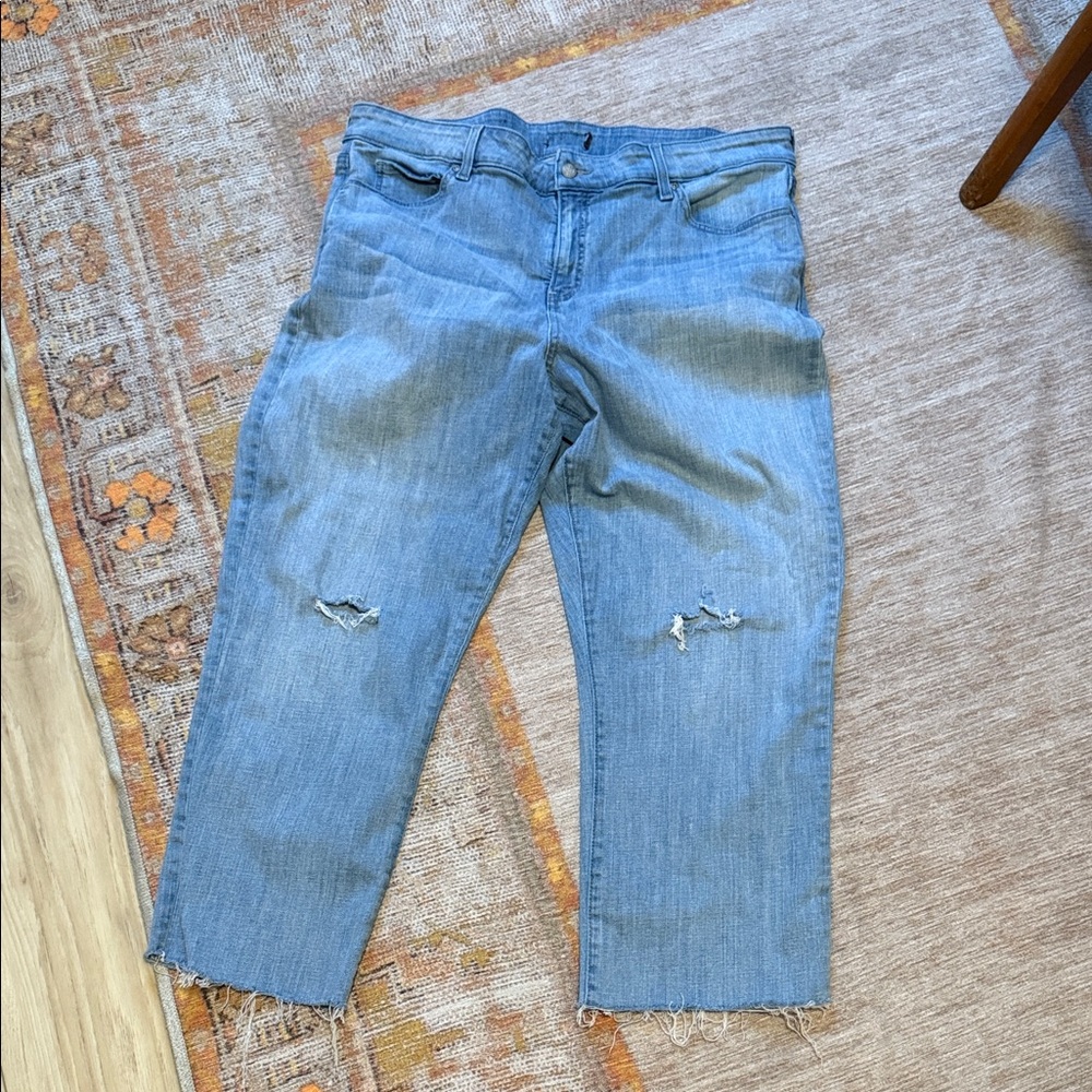 NYDJ Light Blue Cropped Jeans